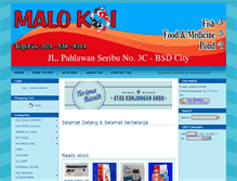 Tablet Screenshot of malokoi.com